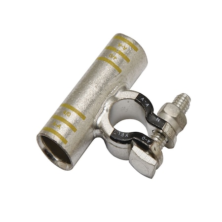 Burndy Cu T-Type Battery Post Connector Terminal, YAEBAF28NTN YAEBAF28NTN